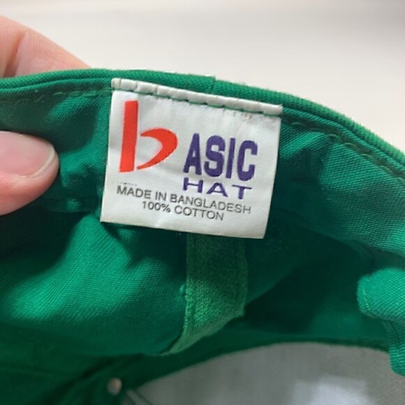 Route 66 Mens Vintage Basic Green Snapback Hat - Picture 5 of 5